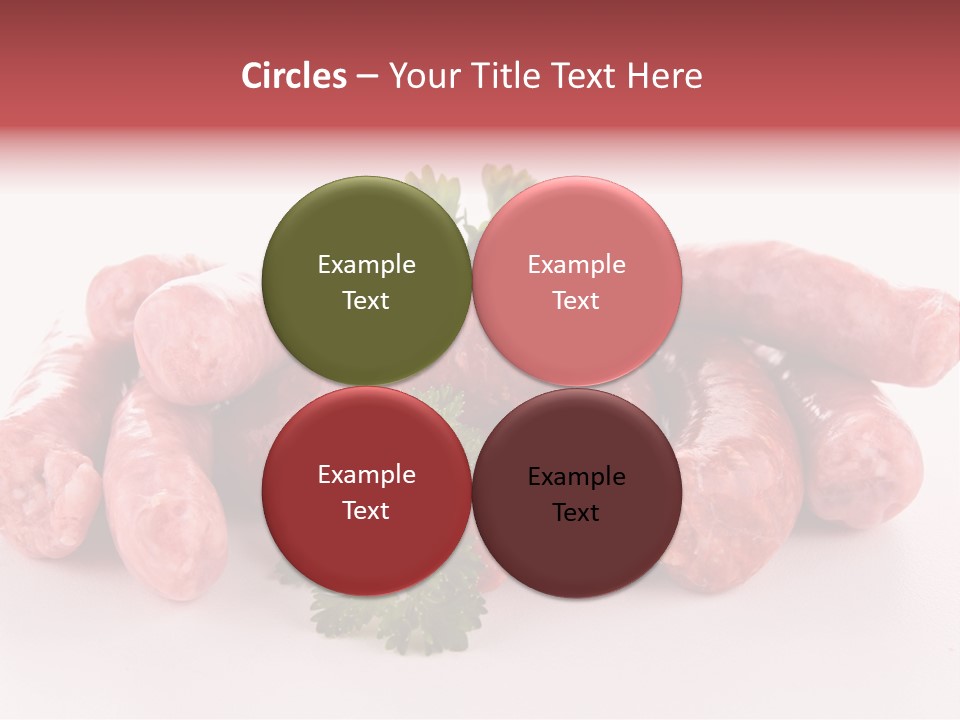 Sausage Pork Nutrition PowerPoint Template