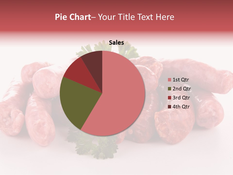 Sausage Pork Nutrition PowerPoint Template