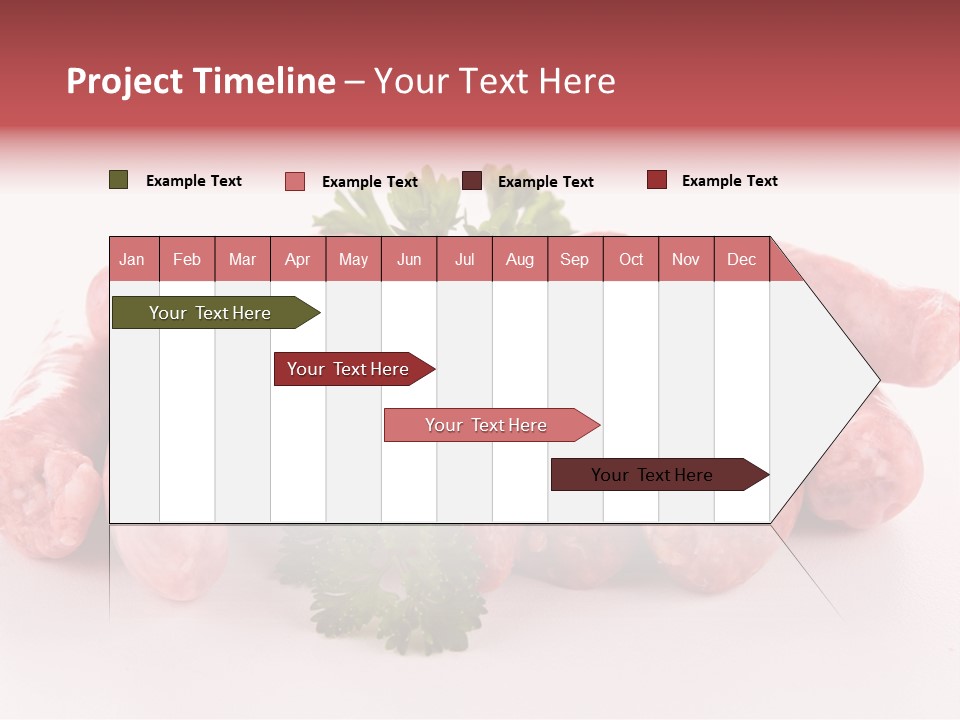 Sausage Pork Nutrition PowerPoint Template