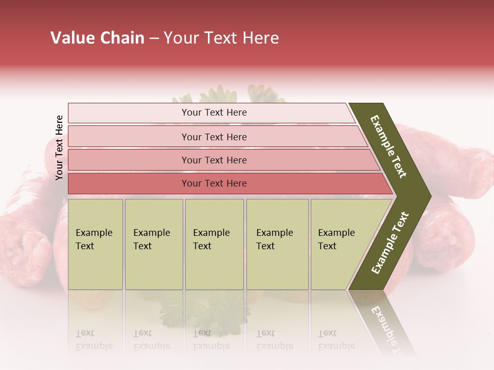 Sausage Pork Nutrition PowerPoint Template