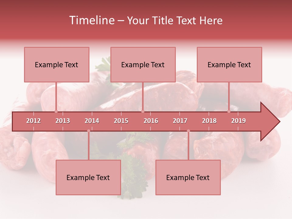 Sausage Pork Nutrition PowerPoint Template
