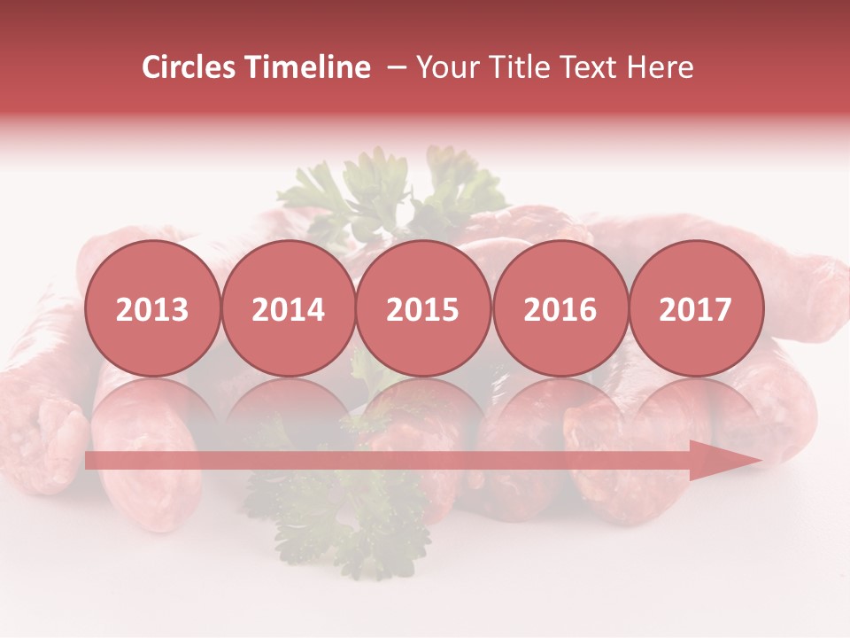 Sausage Pork Nutrition PowerPoint Template