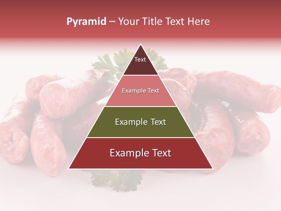 Sausage Pork Nutrition PowerPoint Template