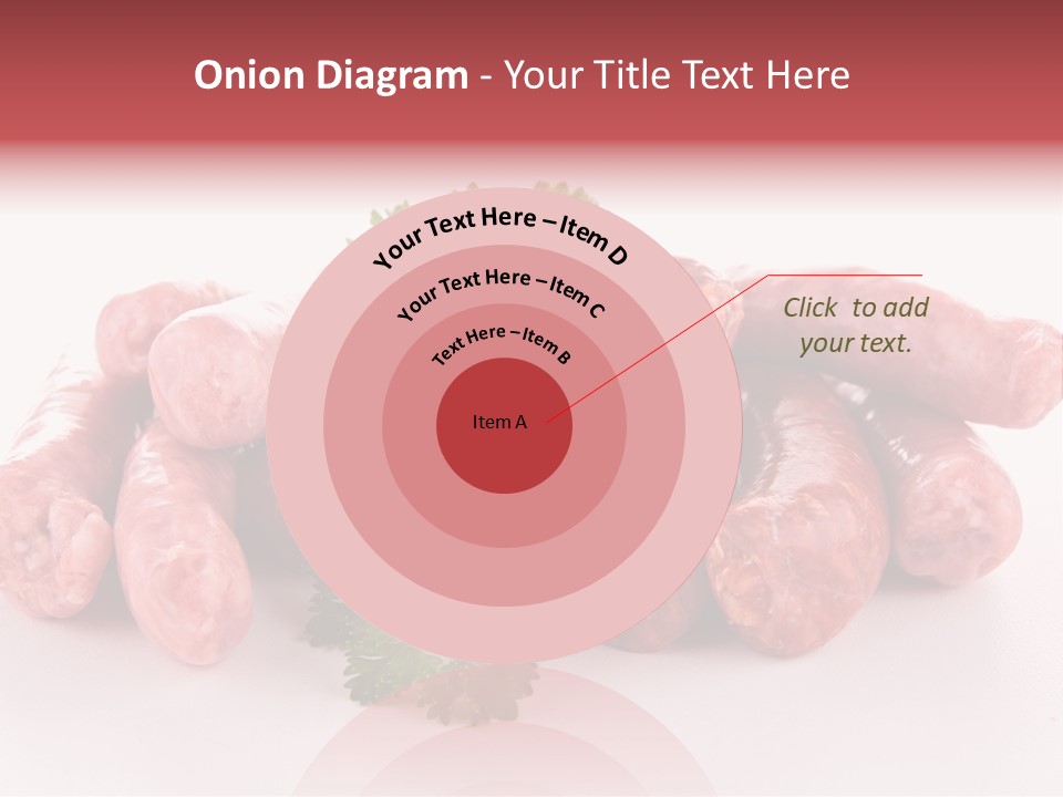 Sausage Pork Nutrition PowerPoint Template