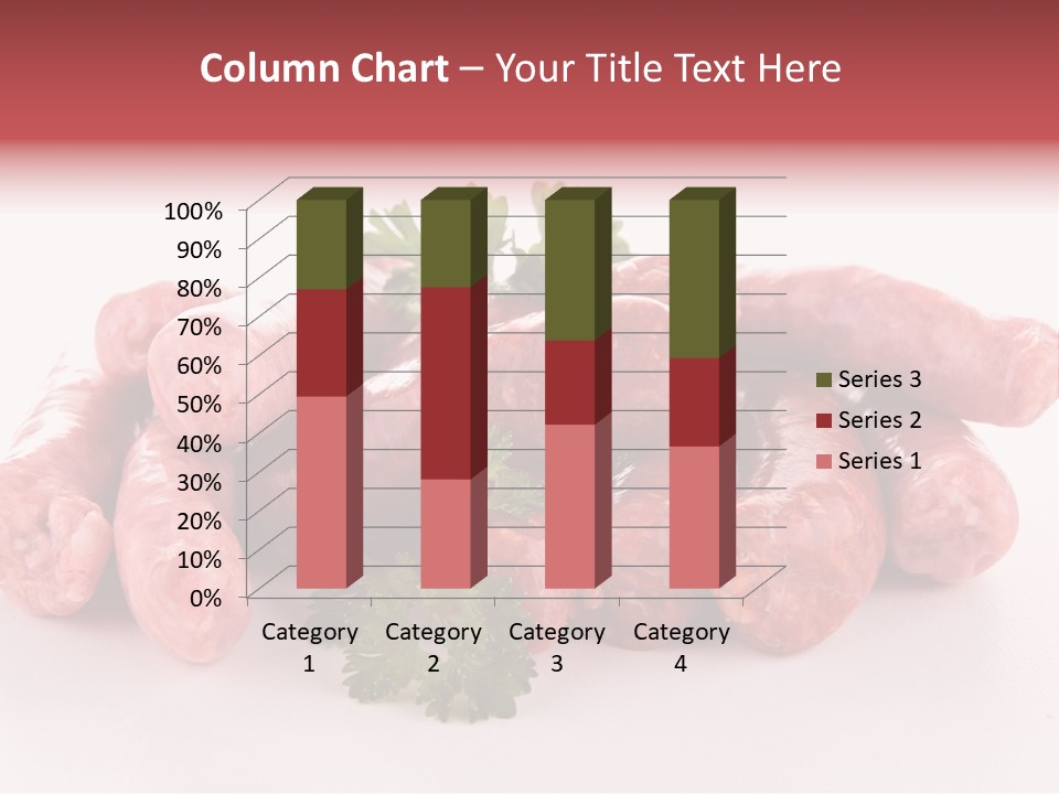 Sausage Pork Nutrition PowerPoint Template