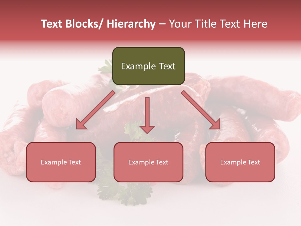 Sausage Pork Nutrition PowerPoint Template