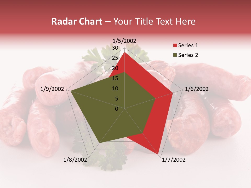 Sausage Pork Nutrition PowerPoint Template