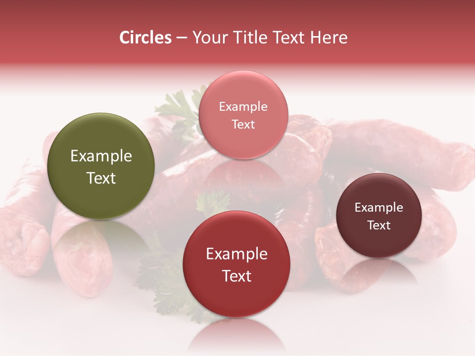Sausage Pork Nutrition PowerPoint Template