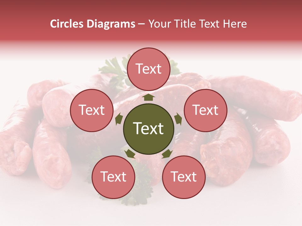 Sausage Pork Nutrition PowerPoint Template