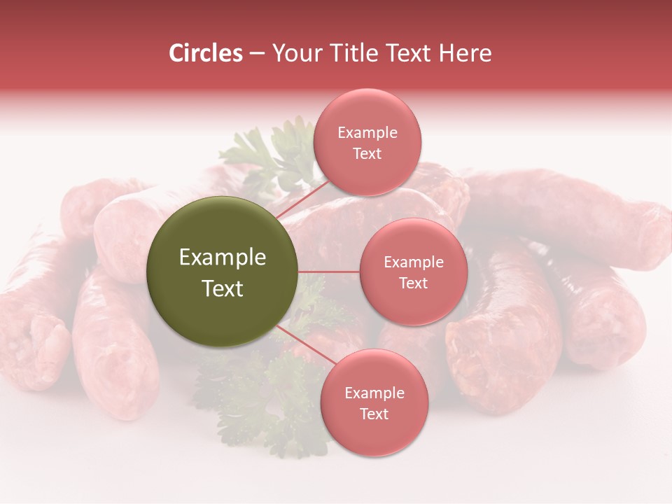 Sausage Pork Nutrition PowerPoint Template