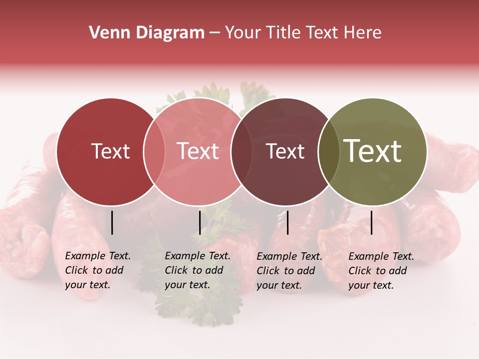 Sausage Pork Nutrition PowerPoint Template