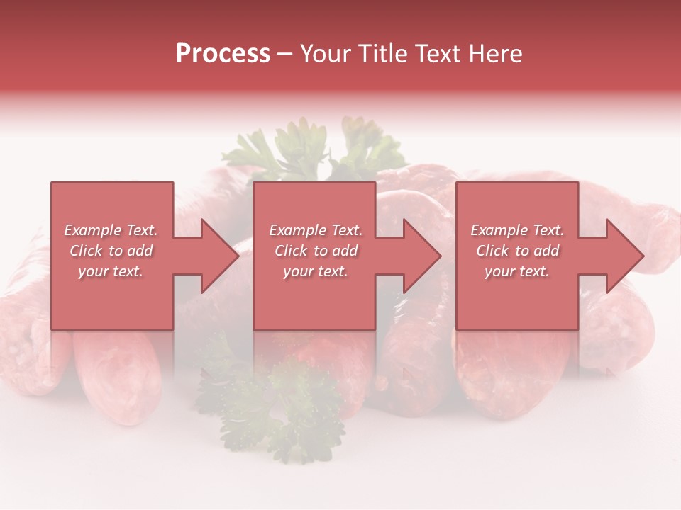 Sausage Pork Nutrition PowerPoint Template