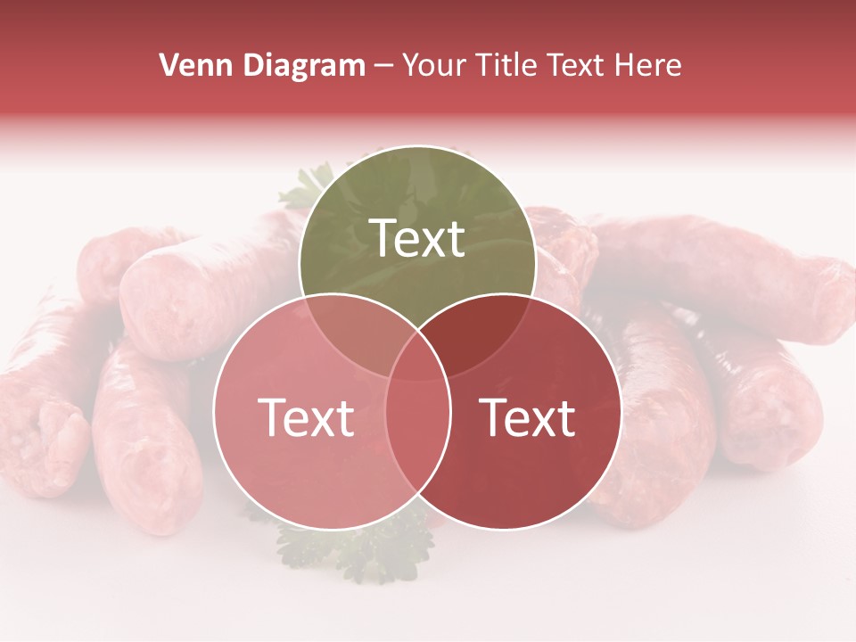 Sausage Pork Nutrition PowerPoint Template