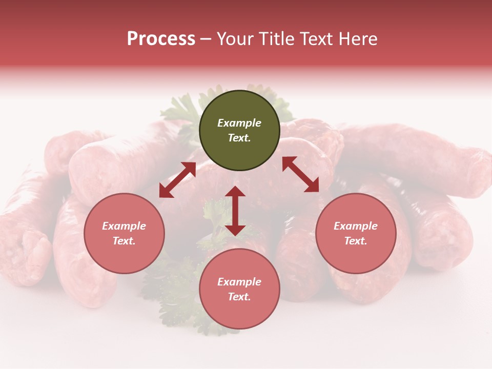 Sausage Pork Nutrition PowerPoint Template