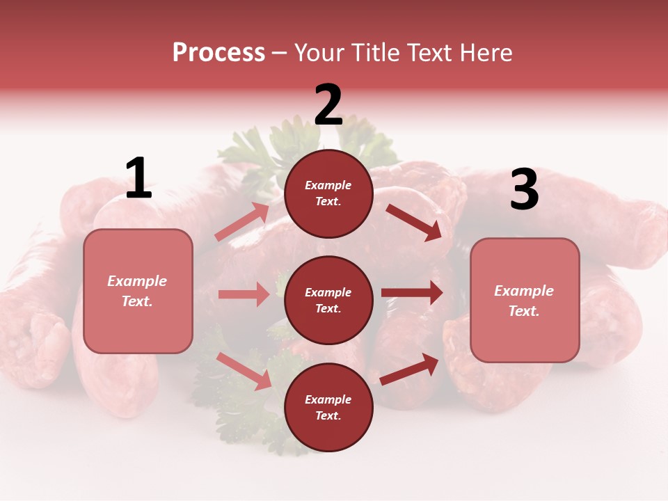 Sausage Pork Nutrition PowerPoint Template