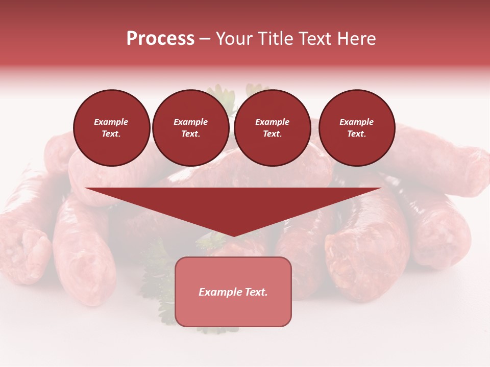 Sausage Pork Nutrition PowerPoint Template