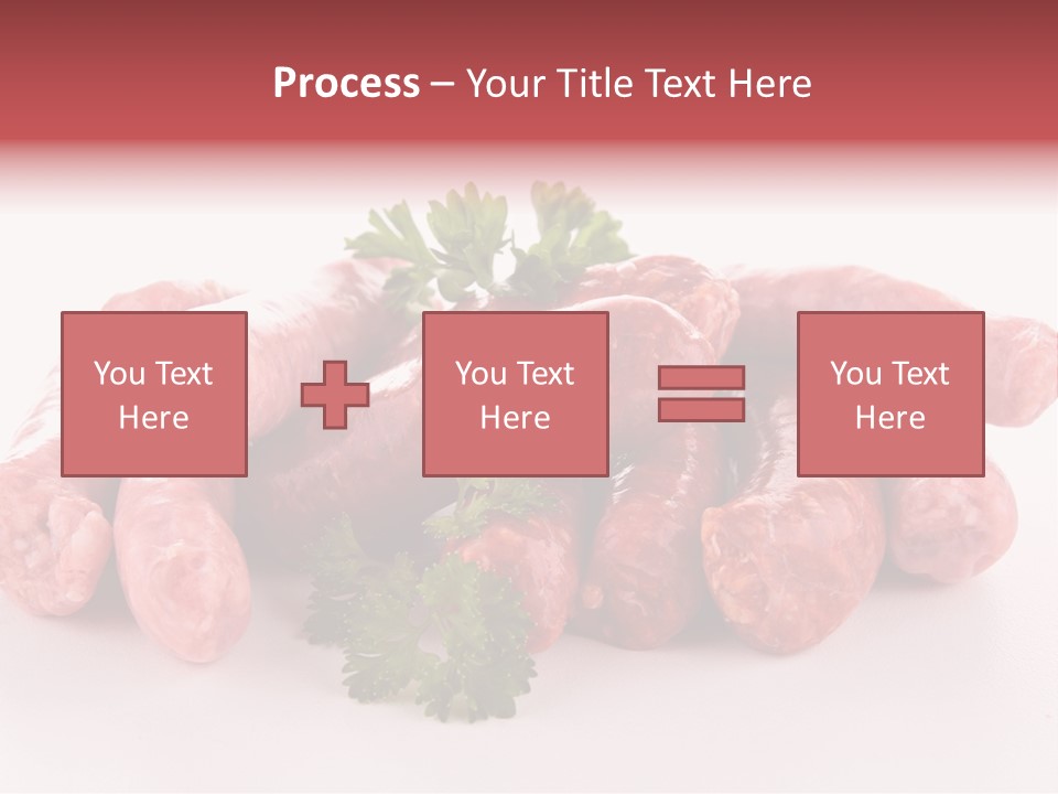 Sausage Pork Nutrition PowerPoint Template
