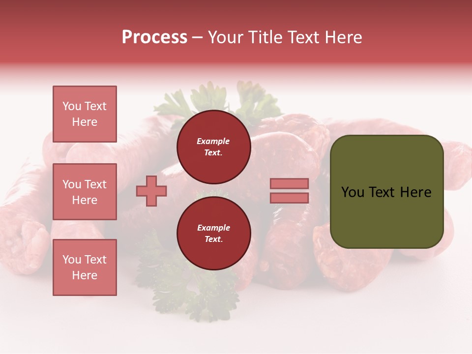 Sausage Pork Nutrition PowerPoint Template