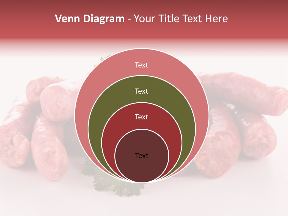 Sausage Pork Nutrition PowerPoint Template