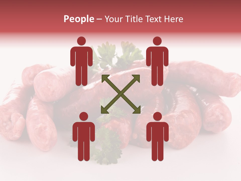 Sausage Pork Nutrition PowerPoint Template