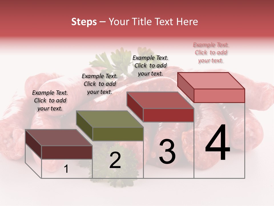 Sausage Pork Nutrition PowerPoint Template