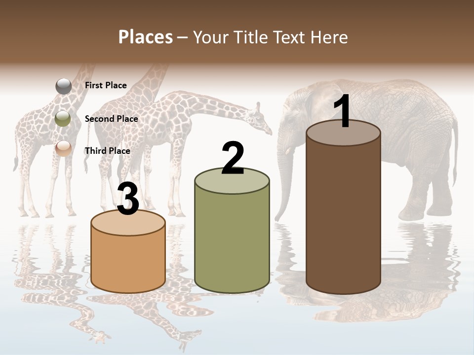 Enormous Neck Africa PowerPoint Template