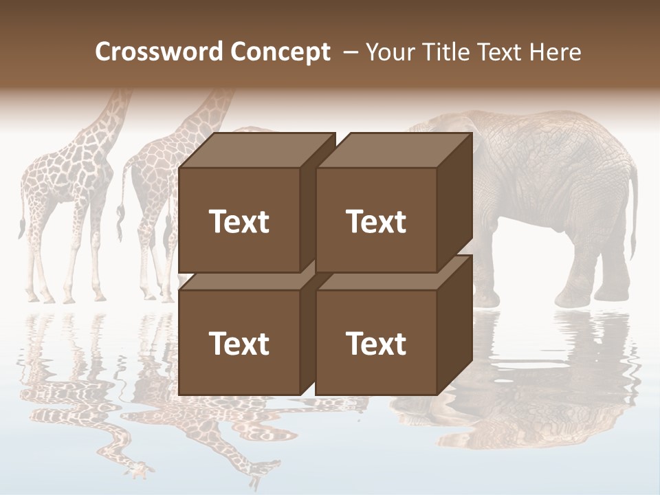 Enormous Neck Africa PowerPoint Template