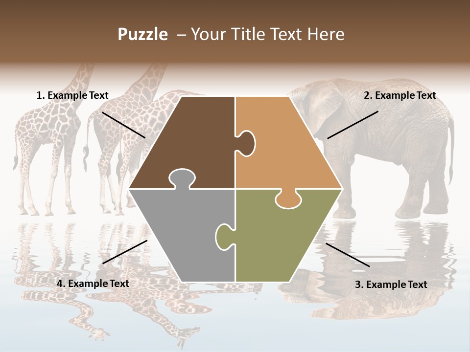 Enormous Neck Africa PowerPoint Template