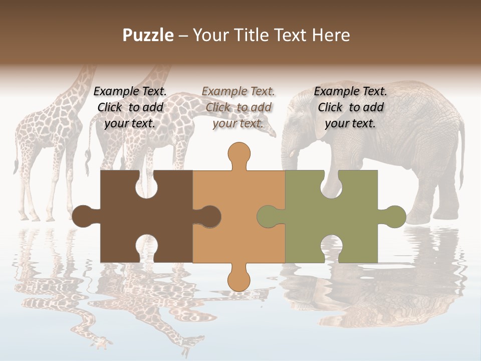 Enormous Neck Africa PowerPoint Template