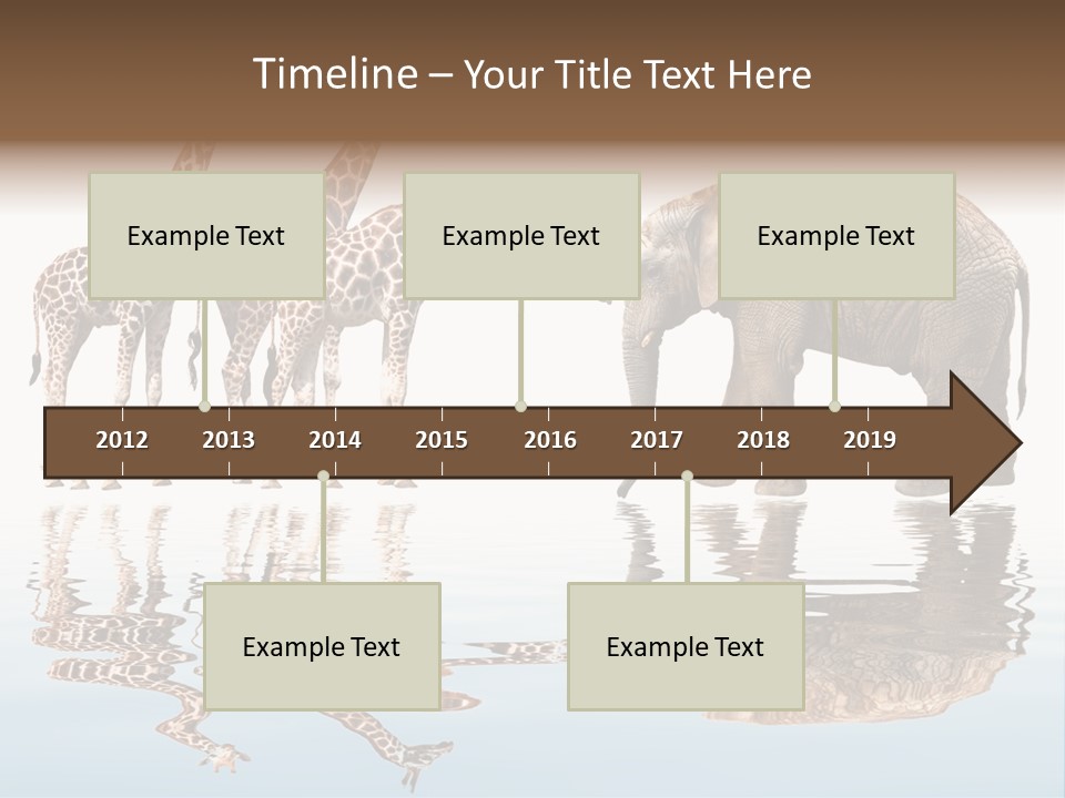 Enormous Neck Africa PowerPoint Template