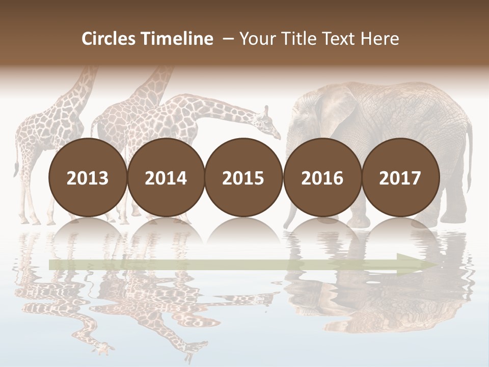 Enormous Neck Africa PowerPoint Template