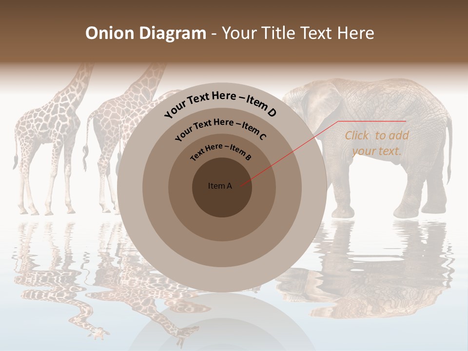 Enormous Neck Africa PowerPoint Template