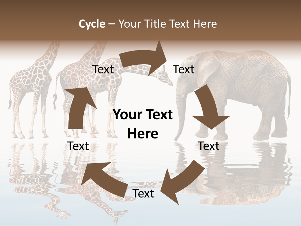 Enormous Neck Africa PowerPoint Template