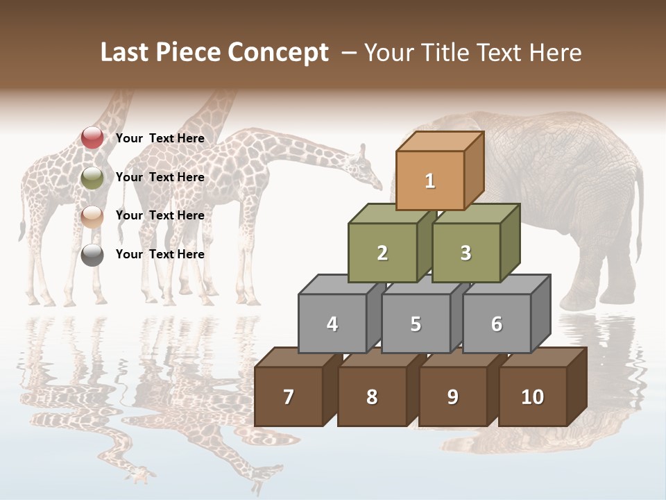 Enormous Neck Africa PowerPoint Template