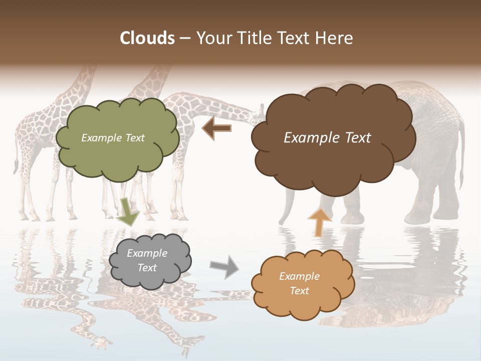 Enormous Neck Africa PowerPoint Template
