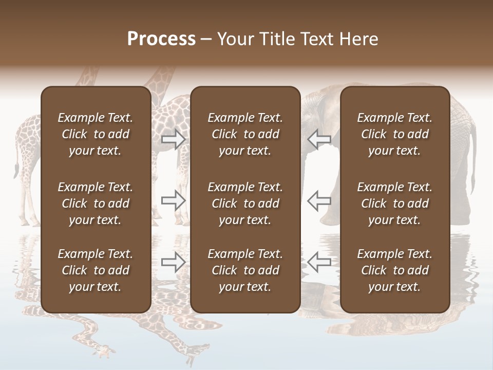 Enormous Neck Africa PowerPoint Template