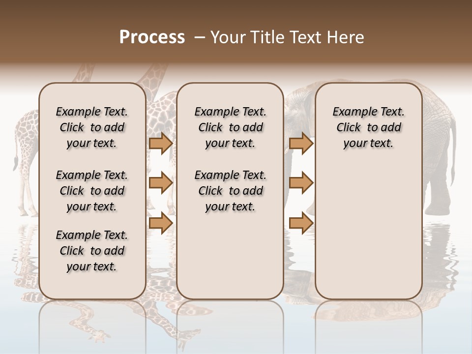 Enormous Neck Africa PowerPoint Template