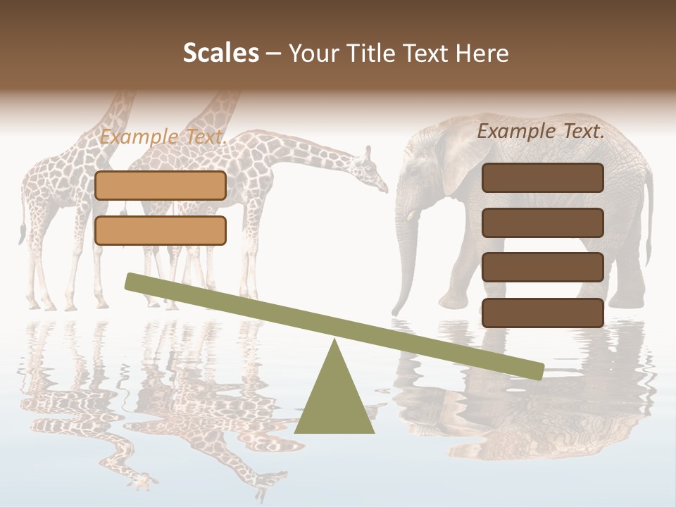 Enormous Neck Africa PowerPoint Template