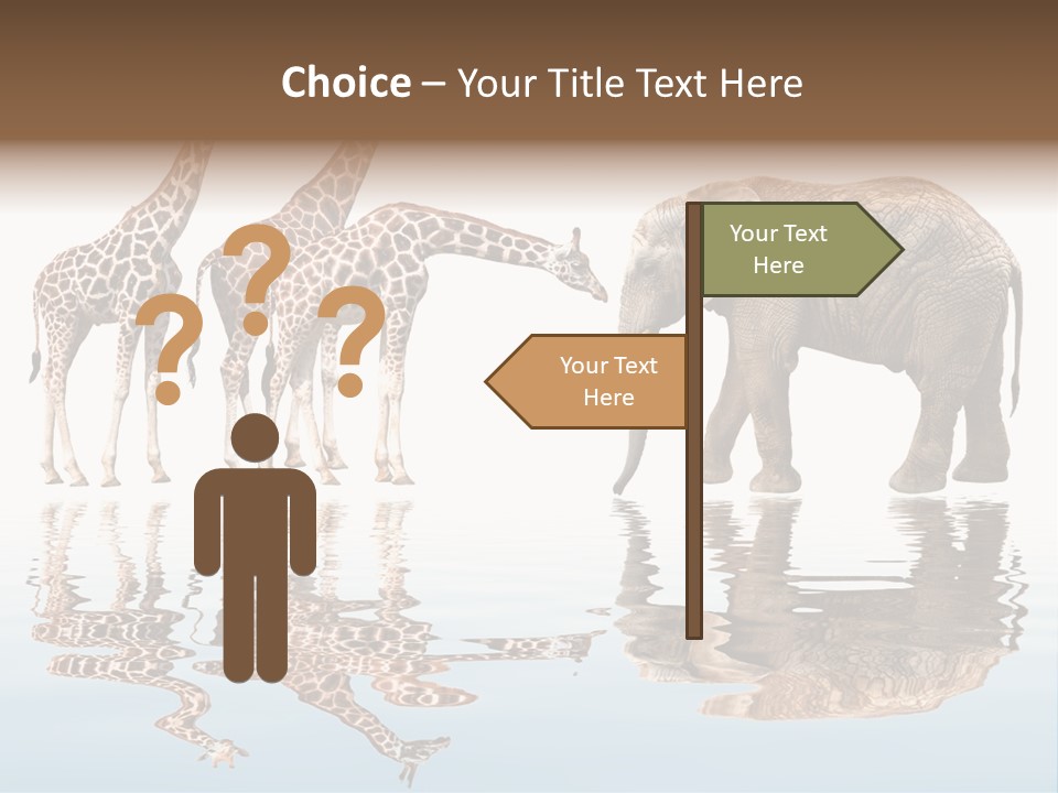 Enormous Neck Africa PowerPoint Template