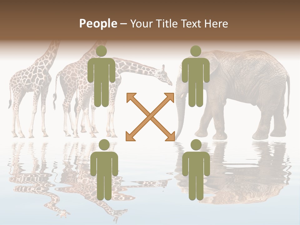 Enormous Neck Africa PowerPoint Template