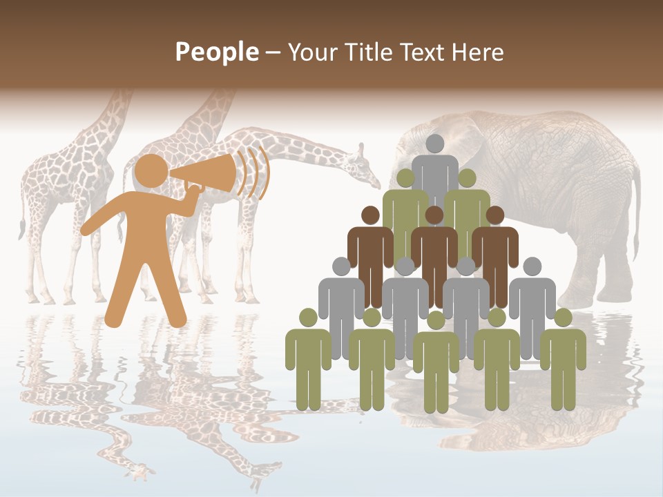 Enormous Neck Africa PowerPoint Template