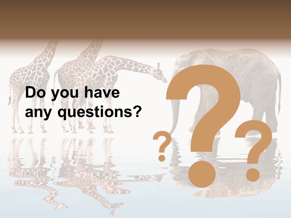 Enormous Neck Africa PowerPoint Template