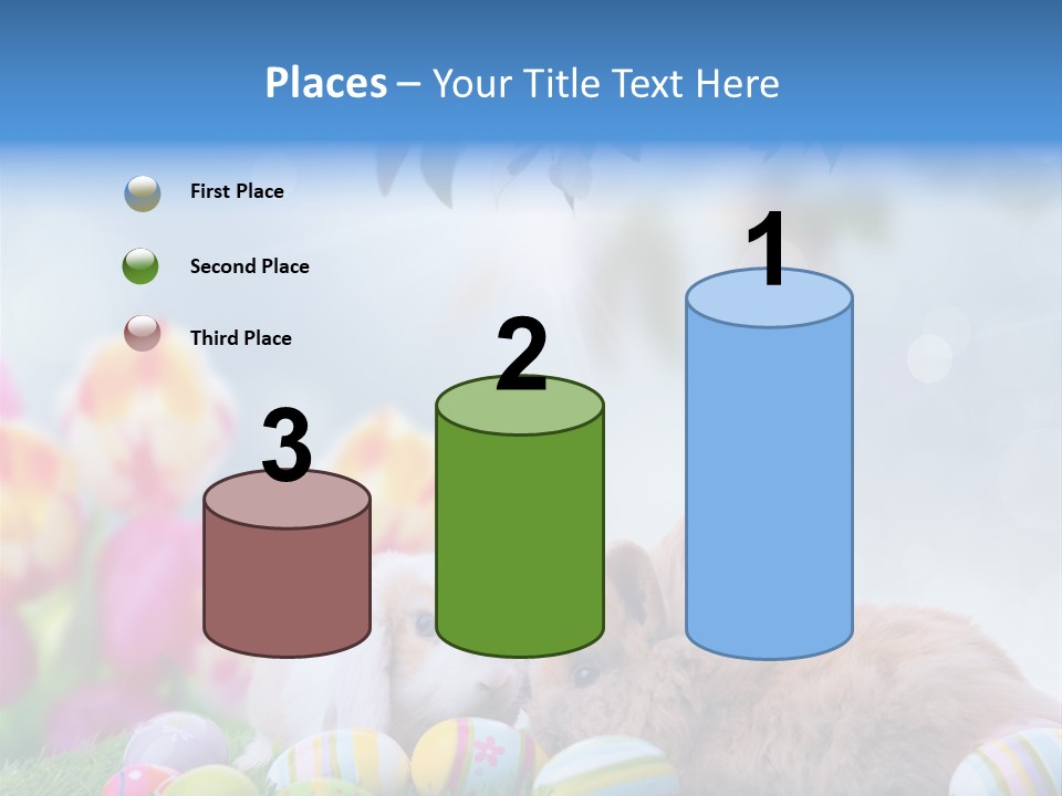 Farben Sonnig Kind PowerPoint Template
