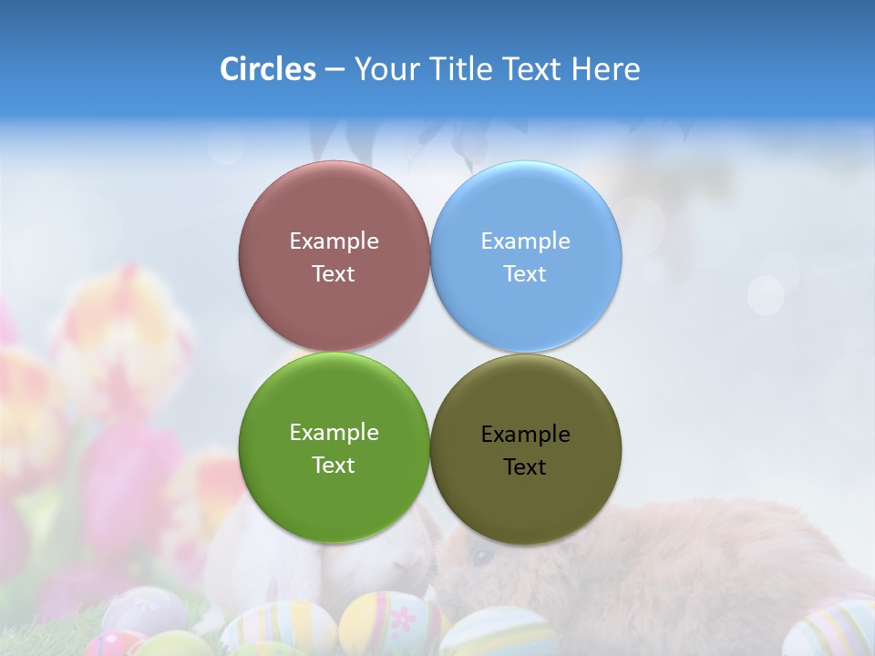 Farben Sonnig Kind PowerPoint Template