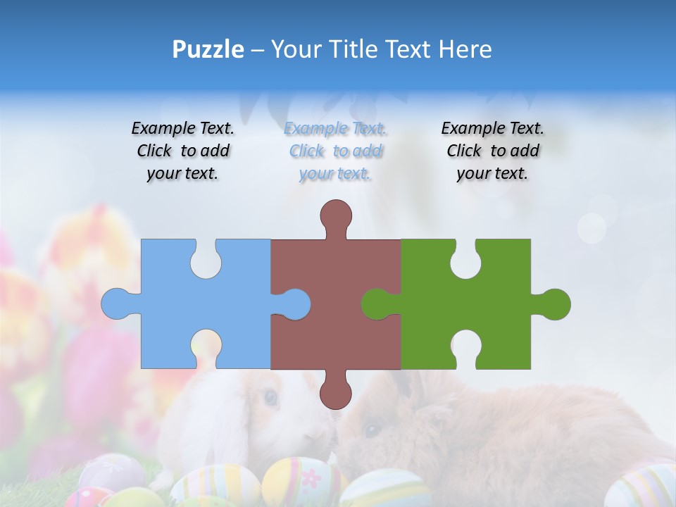 Farben Sonnig Kind PowerPoint Template