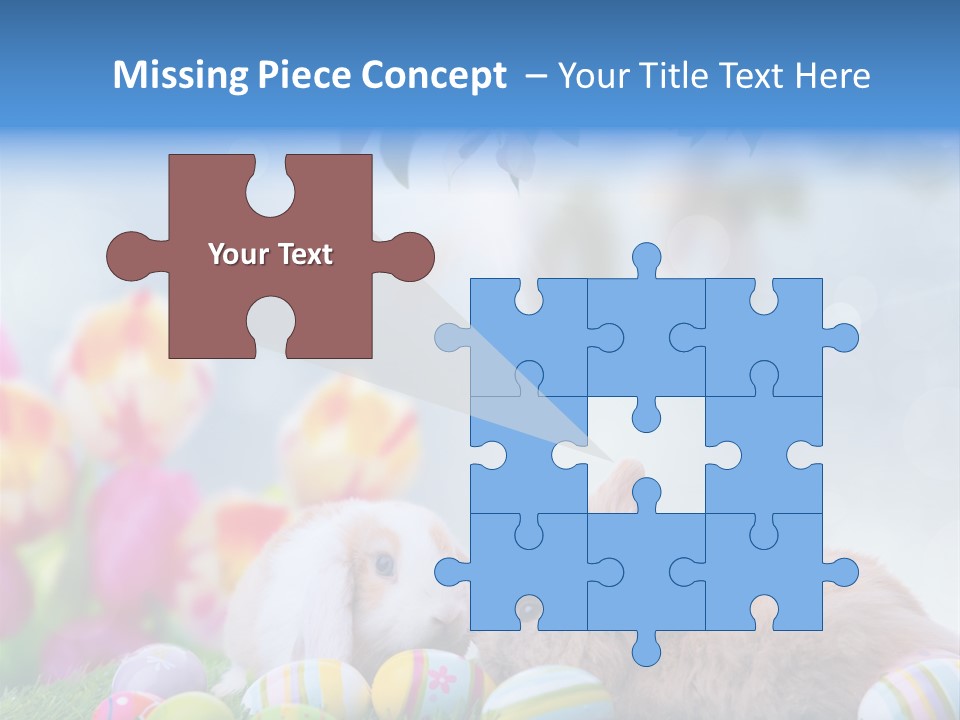 Farben Sonnig Kind PowerPoint Template