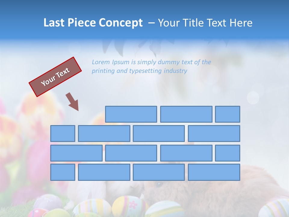 Farben Sonnig Kind PowerPoint Template