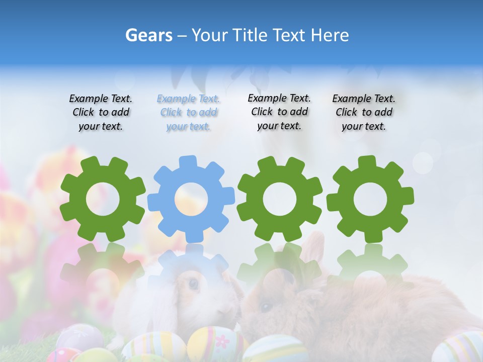 Farben Sonnig Kind PowerPoint Template