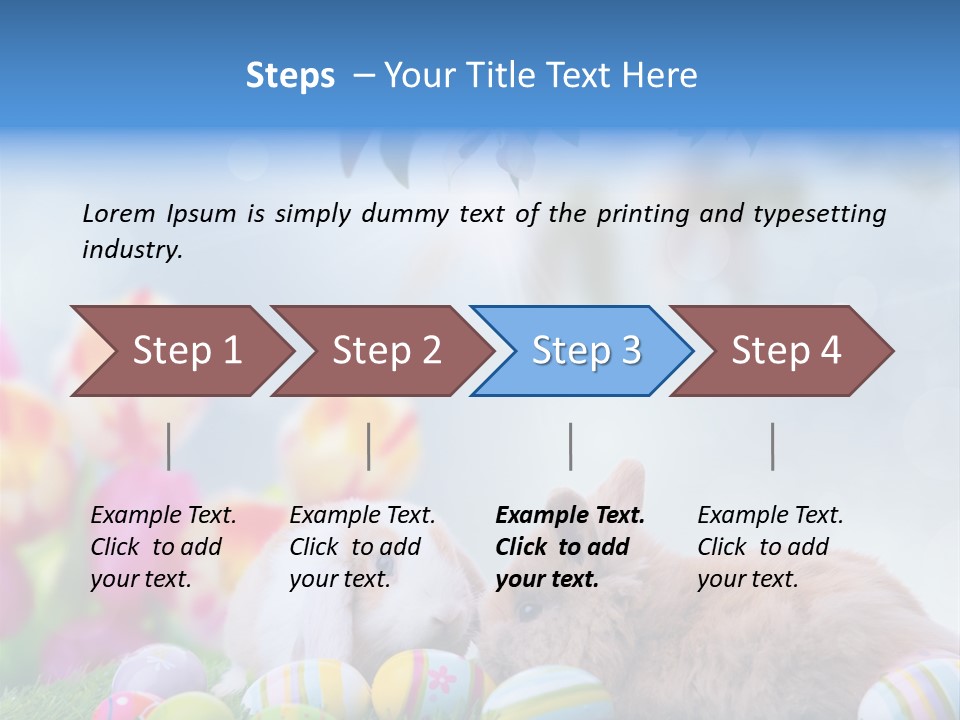Farben Sonnig Kind PowerPoint Template