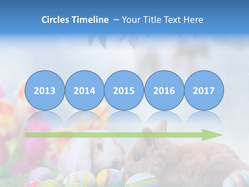 Farben Sonnig Kind PowerPoint Template